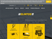 Tablet Screenshot of elintosms.lt